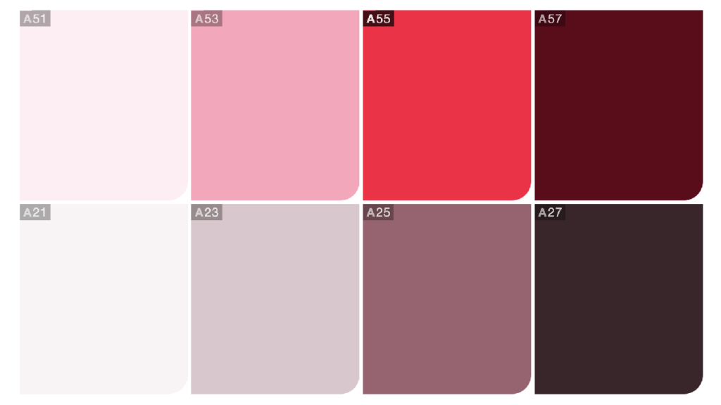 A2Z Color spectrum 1260 colors | concept 2312 2 a2z demo a 8colors tints2